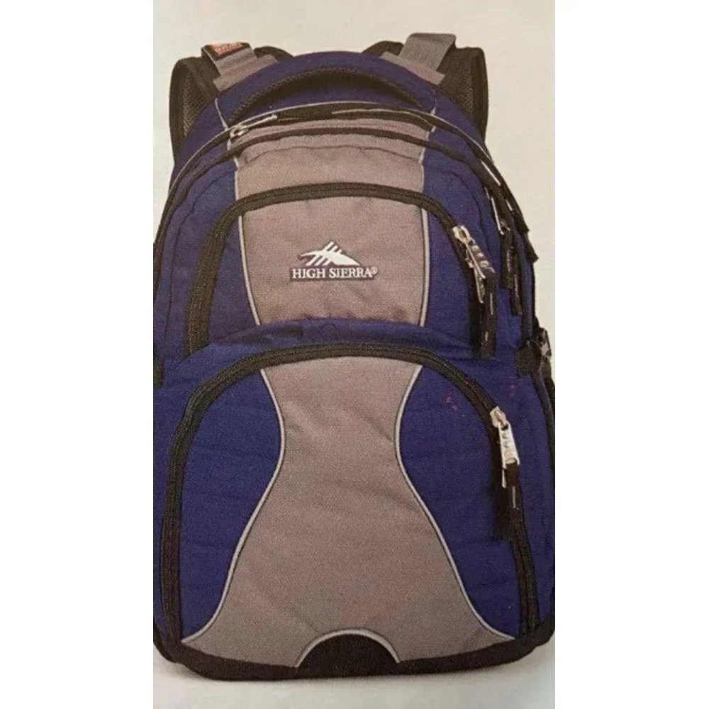 High‎ Sierra Multi-Compartment Backpack for Men - Durable Travel Bag